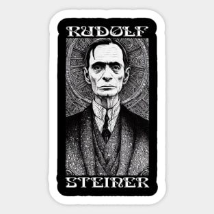 Rudolf Steiner Anthroposophy Esoteric Theosophy Design Sticker